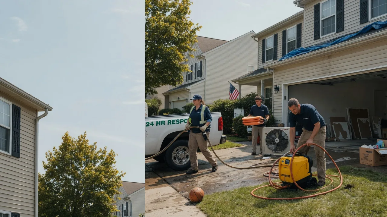 Emergency Water Damage Restoration in Sharon, MA near me